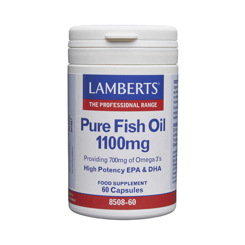Pure Fish Oil 1100mg (60 caps)
