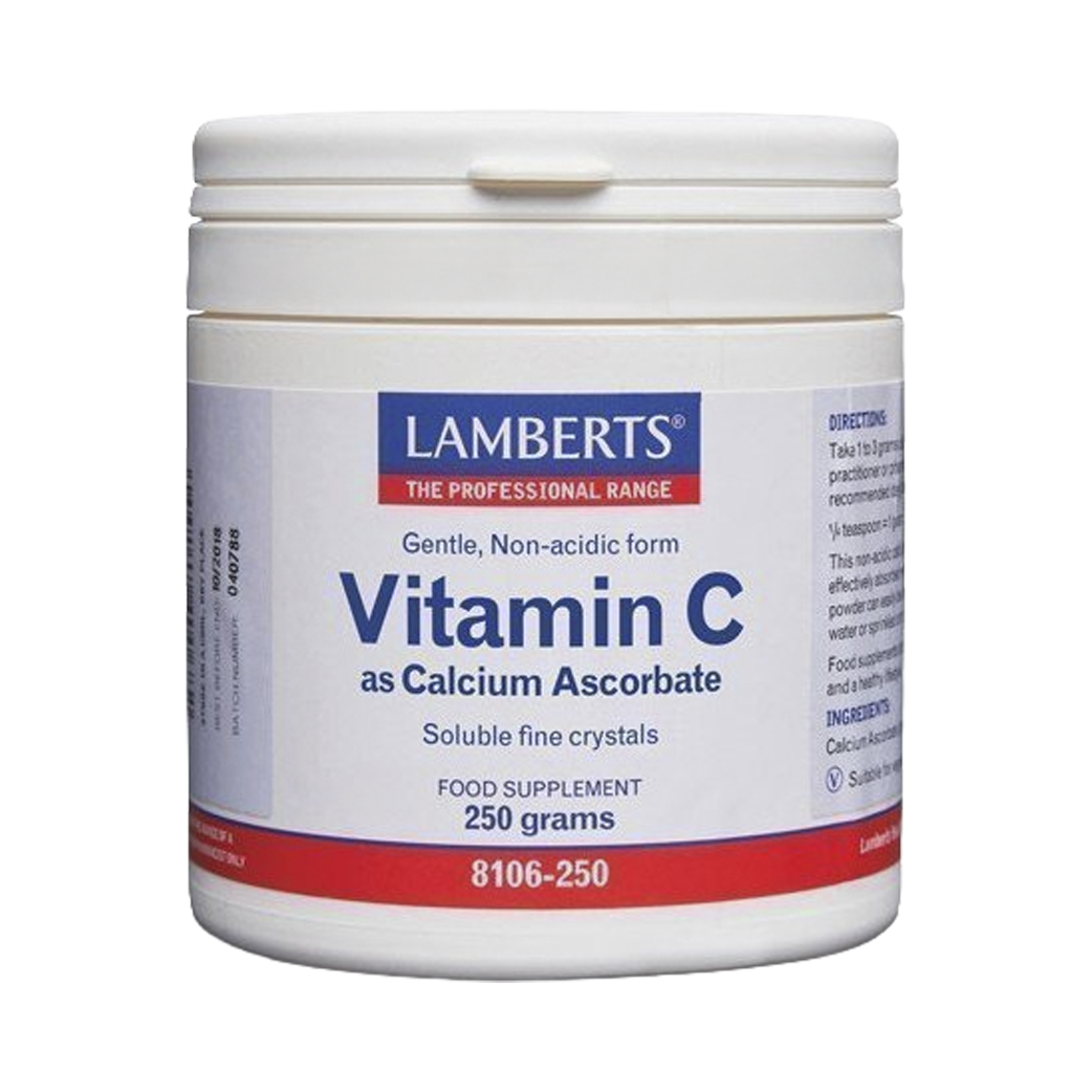 Vitamina C Ascorbato de Calcio (250 grs)